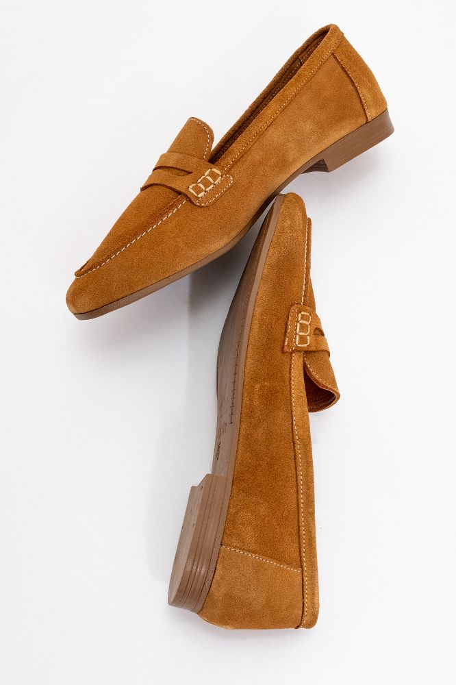 kadin-deri-loafer-ayakkabi-KUM SUET-NHR2523461-0088448_0